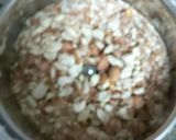 A picture of step 1 of Dahi Aloo.