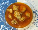 A picture of step 5 of Chicken Shorba.