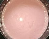 A picture of step 6 of Strawberry fruit cake with rice kheer frosting.