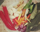 Foto langkah ke 1 dari resep Krengsengan tulangan dan kaki babi (non halal).