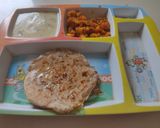A picture of step 10 of Puran poli / vedmi.