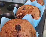Foto del paso 4 de la receta: Muffins de banana nuez y chips de chocolate