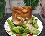 Une image de l'étape 3 de Aumônière chèvre et miel 🍯 et sa salade 🥗 vinaigrette.
