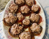 Foto del paso 3 de la receta: Berenjenas con tomates y atún