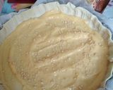 Une image de l'étape 4 de Tarte Pêches/Poires/noisettes.