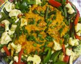 A picture of step 8 of Sizzler khichdi.