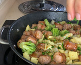 Foto del paso 5 de la receta: Butifarra con verduras al Pedro Ximénez