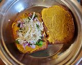 চিজি মাস্টার্ড স্যান্ডুইচ (Cheesy mustard sandwich recipe in Bengali) রেসিপি ধাপ - 3 ছবি