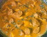 A picture of step 3 of Soyabean Curry.