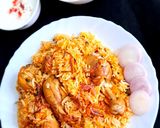 A picture of step 11 of Hydrabadi Chicken Biryani.