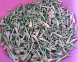 Foto langkah ke 1 dari resep Tumis Bunga Pepaya Pete Rebon | Pahitnya Pas!.