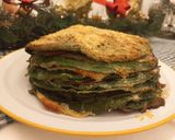 Foto del paso 5 de la receta: Torre de panqueques caliente