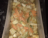Foto del paso 2 de la receta: Alubias estofadas con verduras y jamón serrano