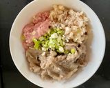 Hình bước làm 1 của món Tôm viên củ sen