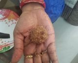 अलसी पिंड खजूर बादाम लड्डू रेसिपी चरण 4 फोटो