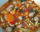 Foto langkah ke 6 dari resep 🍲 Capcay Bakso.