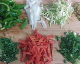A picture of step 2 of VEG. SCHEZWAN HAKKA NOODLES :.