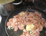 A picture of step 1 of Cheesy Chicken Noodle Casserole .