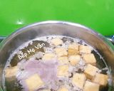 Hình bước làm 4 của món Bún riêu cua tóp mỡ