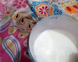 A picture of step 5 of Coconut lassi.