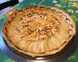 Une image de l'étape 8 de Tarte aux pommes et poires du jardin pâte brisée au lait de coco.