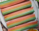 Foto langkah ke 5 dari resep Lapis tepung beras 🌈.