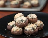 A picture of step 10 of Creamy Spinach-Stuffed Mushrooms.