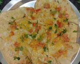 मसाला पापड (masala papad recipe in marathi) रेसिपी स्टेप 2 फोटो 