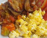 Foto langkah ke 2 dari resep Tumis terong kecap dan Scramble Egg sehat #DIET #DEBM.