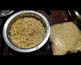 A picture of step 1 of Uggani with mirpakaya bajji.
