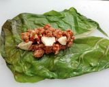 Foto del paso 8 de la receta: Acelga rellena, bañada con salsa de avellanas y almendras