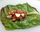 Foto del paso 8 de la receta: Acelga rellena, bañada con salsa de avellanas y almendras