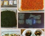 A picture of step 6 of Palak paneer.