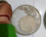 A picture of step 4 of Punjabi Chini ka Parantha.