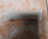 Foto langkah ke 3 dari resep Roti Gulung Keju Berselimut.