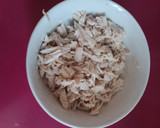 Foto del paso 3 de la receta: Quesadilla de pollo y espinacas