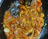 A picture of step 1 of Egg masala.