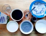 A picture of step 4 of Grass Jelly with Brown Sugar and Milk ❤ Yummy!!!.