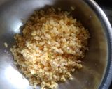 A picture of step 1 of Moong Dal Salad.