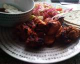 Grilled Chicken Kebabs, salad and wraps with dips recipe step 3 photo