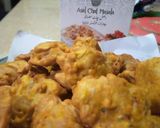 A picture of step 4 of Chatpatay Pakoray.