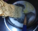 A picture of step 1 of Vegetable Chowmein.