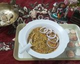 A picture of step 5 of Maa chole ki daal.