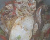 Foto del paso 3 de la receta: Pollo, verduras crudas y cocidas (cambalache de sabor)