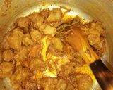 A picture of step 7 of Palak gosht In cooker.