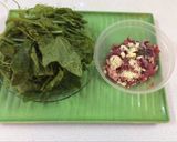 Hình bước làm 1 của món Ngọn su su xào thịt bò