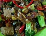 Foto langkah ke 7 dari resep Beef blackpepper / sapi lada hitam.