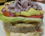 Foto del paso 10 de la receta: Arepa rellena de fiambre de pollo casero🫓🥙🥯