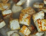 A picture of step 3 of Paneer Methi Chaman.