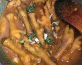 Foto langkah ke 6 dari resep Ceker bumbu toping mie ayam.